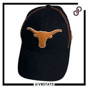 Longhorn Headwear University of Texas Longhorn Ball Cap (One Size) in Black